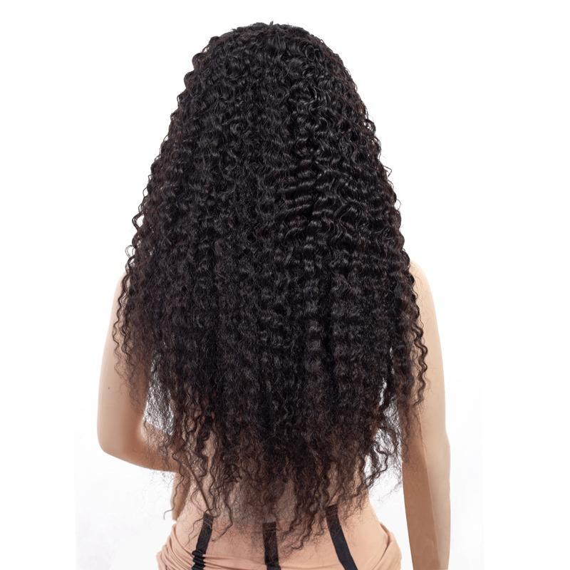 J'DAVIFA 13x6 Jerry Curl Lace Frontal Human Hair Wigs