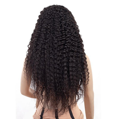 J'DAVIFA 13x6 Jerry Curl Lace Frontal Human Hair Wigs